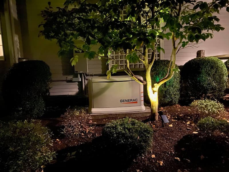 Home generator installation in shelton